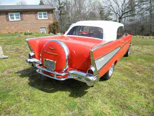 1957 chevy belair 2 door convertible, US $75,000.00, image 5