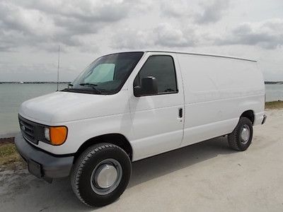 06 ford e-350 cargo  - no cargo windows - one owner florida van - original paint