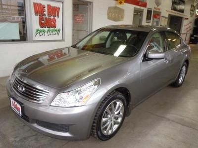 4dr auto g35x 3.5l awd 4-wheel disc brakes abs leather sun roof moon