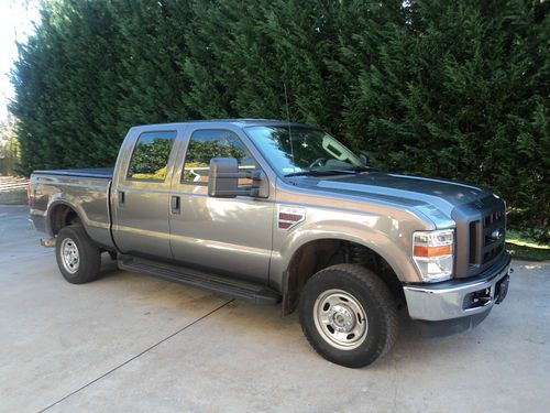 2010 ford f350 4x4 diesel srw supercrew