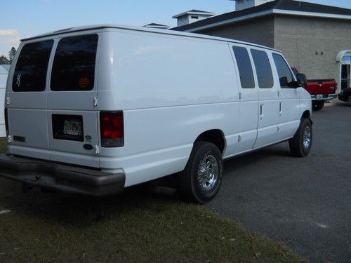 2006 ford e-350 diesel extended cargo van diesel