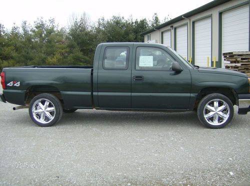 2004 chevrolet 1500 extended cab 4x4