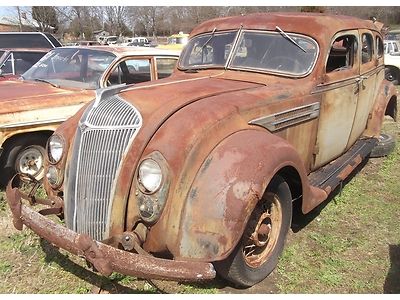 1936 36 chrylser imperial airflow series c-10 6 passenger 4 door sedan project