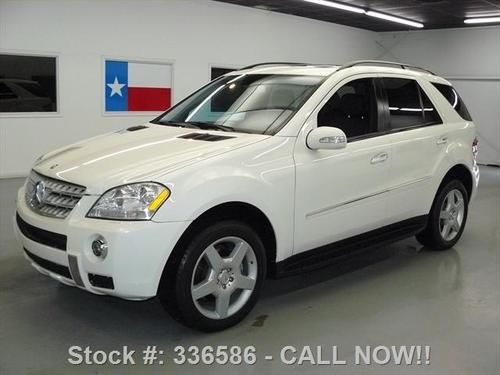 2008 mercedes-benz ml550 4matic awd p1 sunroof nav 48k texas direct auto