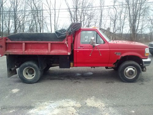 Ford f350 dump truck 4x4 diesel