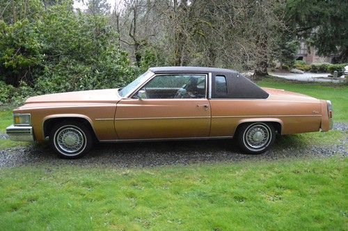 1979 cadillac deville phaeton coupe 2-door 7.0l