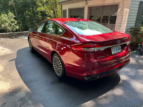 2017 ford fusion se