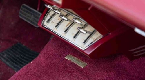 1956 lincoln continental convertible - parade car