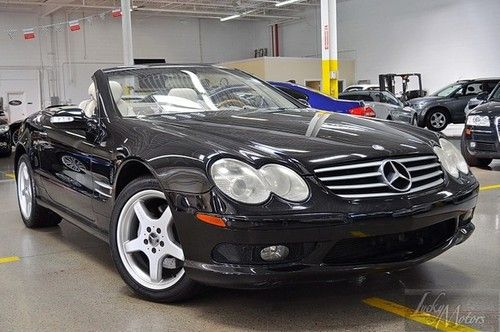 2003 mercedes-benz sl500, florida car, navi, xenon, heated ventilated,amg wheels