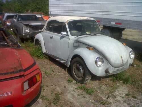 1978 vw beetle convertible