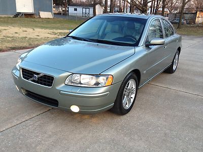 2006 volvo s60 2.5t premium excellent 10 disk cd, wood grain package premium wow