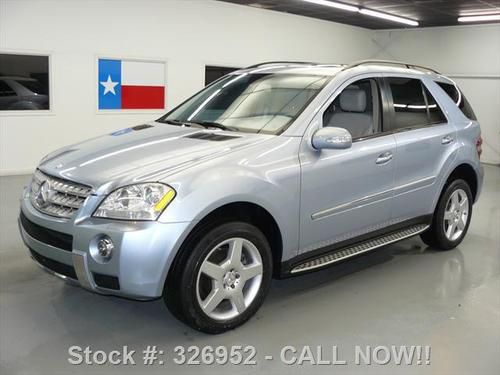 2008 mercedes-benz ml550 4matic awd sunroof nav 42k mi texas direct auto