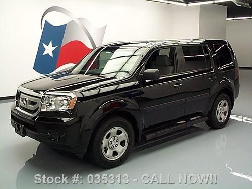 2011 honda pilot lx 8-pass dvd third row side steps 34k texas direct auto