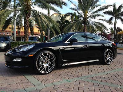 2012 panamera premium v8 s *bose - navi - turbo wheels - park assist - 7 spd pdk