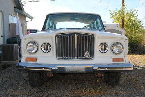 1964 1965 jeep wagoneer kaiser willys fsj 230 ohc 4 door j-100 wagon 4x4 3 speed