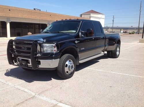 2006 ford f-350 super duty king ranch crew cab pickup 4-door 6.0l diesel 4x4