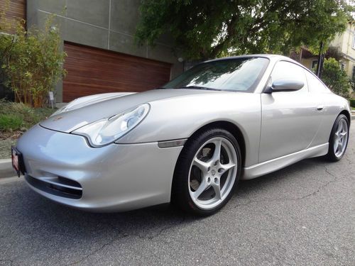 2003 porsche 911 carrera coupe 3.6l 6 speed aero kit carfax certified no reserve