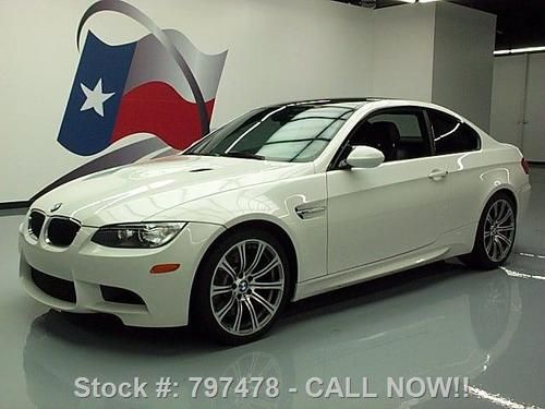 2011 bmw m3 coupe 6-spd carbon roof nav 19" wheels 48k texas direct auto