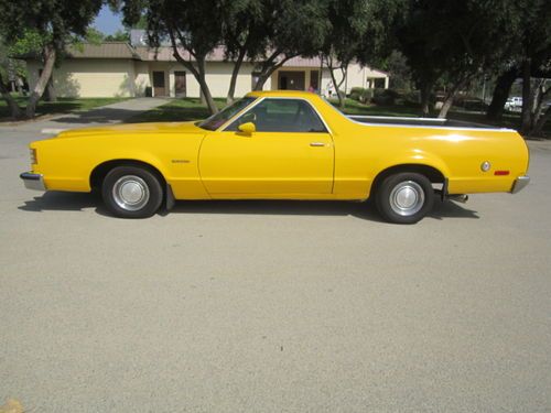 1979 ford ranchero gt sedan pickup 2d stk# 223201, no reserve