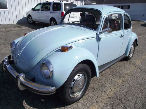 1972 vw beetle,runs well,all original,stock,no reserve.