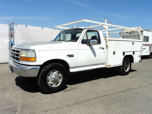 1992 ford f-250 custom standard cab pickup 2-door 5.0l, no reserve