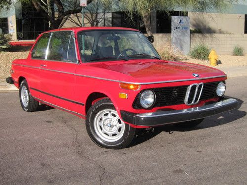 1975 bmw 2002, 2.0l 4cyl, borg-warner 4-speed, low mi west coast survivor!