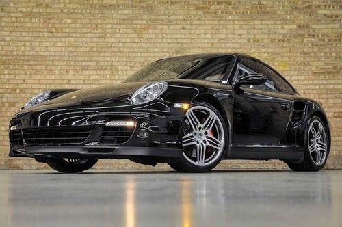 2007 porsche 911 turbo coupe! tiptronic! supple leather! sport chrono! tubi!