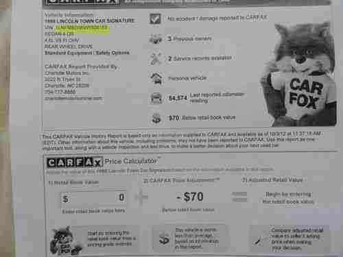 1998 Lincoln Town Car/65K miles, image 18