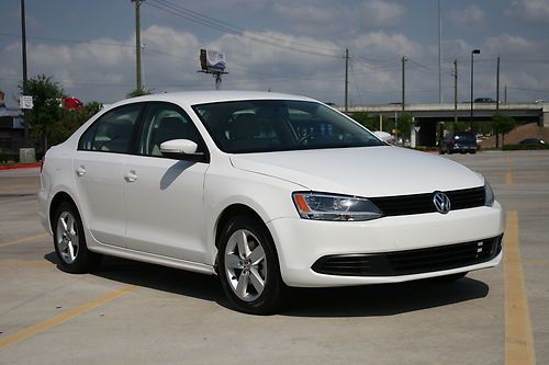 2012 volkswagen jetta tdi sedan 4-door manual 2.0l turbo diesel no reserve