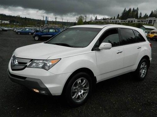 2008 acura mdx tech pkg nav awd 7 seater 1 owner 24k mi