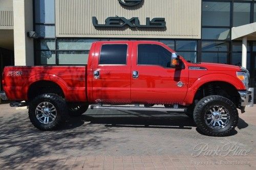 2012 ford super duty f-250 srw diesel 4wd super crew lariat package