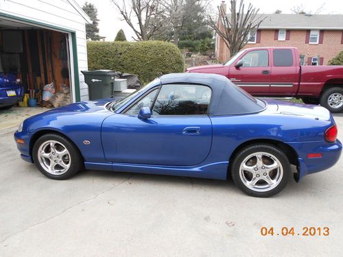 1999 mazda miata 10th anniversary convertible 2-door 1.8l