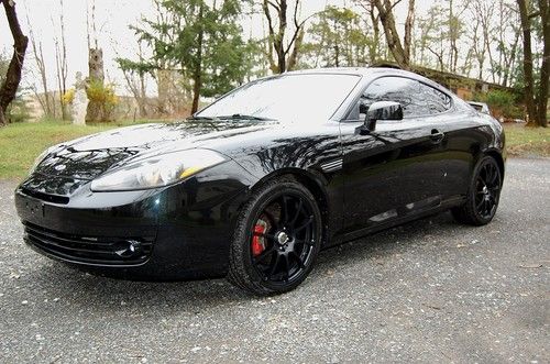 Very cool 2008 hyundai tiburon se..v6 engine, 6 speed manual transmission, 18" w