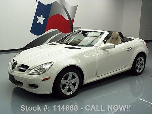 2006 mercedes-benz slk280 convertible htd seats 55k mi texas direct auto