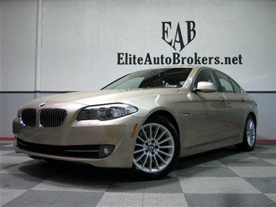 2011 bmw 535i 34k-navigation-sat radio-i pod-super nice-carfax cert