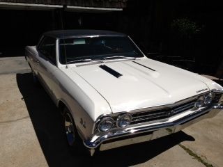 1967 chevelle ss396 auto, a/c, bench seat maching #'s 500 ml since rotisserie
