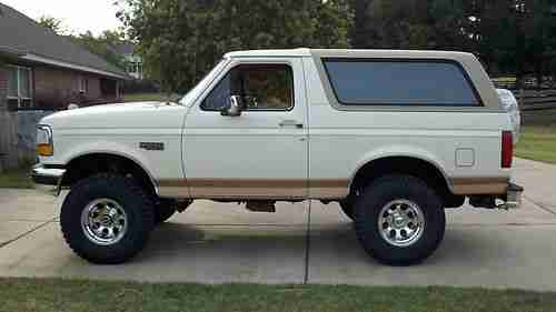 1995 Ford bronco eddie bauer interior