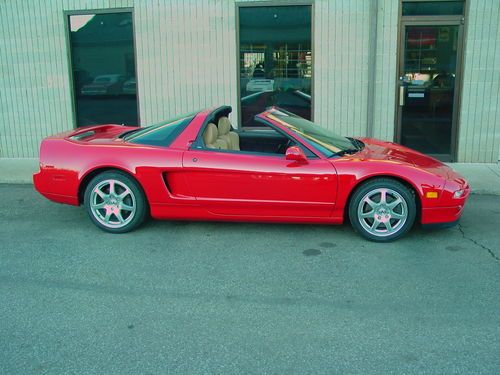 2000 acura nsx nsx-t manual 1 owner red low miles awesome car just serviced