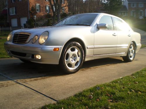 2002 mercedes-benz e430 4matic sedan 4-door 4.3l low miles, runs looks great