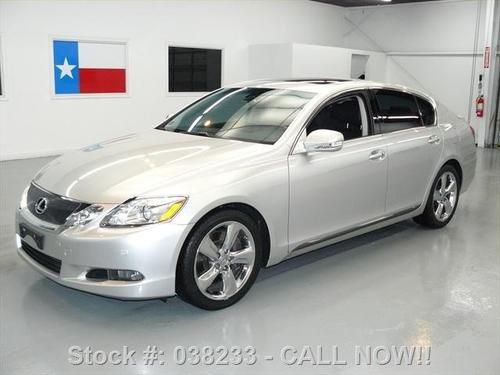 2008 lexus gs350 sunroof nav rear cam climate seats 59k texas direct auto