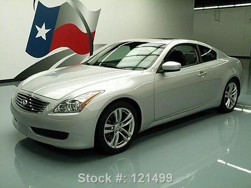 2008 infiniti g37 journey coupe leather sunroof nav 61k texas direct auto
