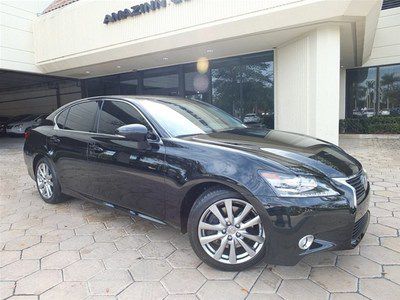 Black on black leather gs 350 navigation bluetooth financing