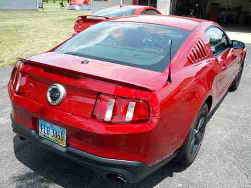 2011 Ford Mustang GT Premium, Low Miles, Red Candy Metallic, image 4