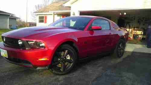 2011 Ford Mustang GT Premium, Low Miles, Red Candy Metallic, image 6