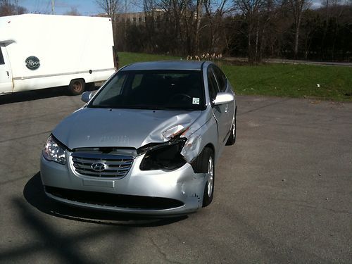 2010 hyundai elantra 5k miles damaged rebuildable repairable salvage