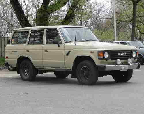 1985 TOYOTA LAND CRUISER SUV FOUR DOOR 4 SPEED MANUAL 155K, image 5