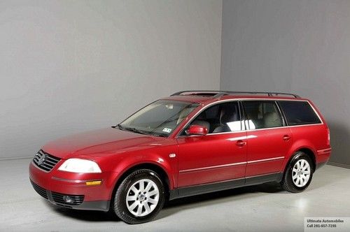 2003 vw passat wagon sunroof leather heated seats auto sunroof clean 63k miles !