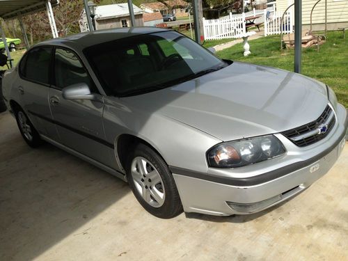 2002 chevrolet impala base sedan 4-door 3.8l