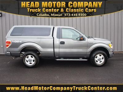 2011 ford f150 xlt 4x4 low miles 2 dr truck automatic 3.7l v6 fi dohc 24v gray