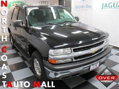 2005(05)tahoe ls k1500 4x4 black/black lthr home cruise onstar save huge!!!